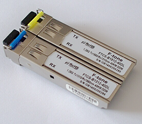 1.25Gbps SFP BIDI光模塊 1310 nm TX / 1490nm RX，40km